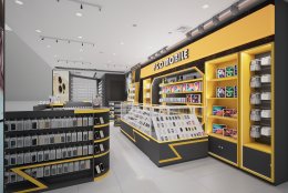 Design, manufacture and installation of shops: P&D Mobile Shop, Seacon Square Department Store